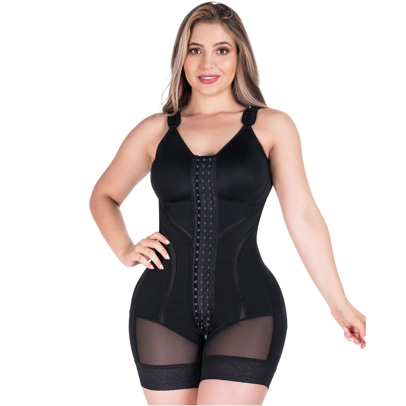 Colombianas Fajas MariaE Bodysuit Butt Lifter 4 Levels Silicone Lace  Reductoras 