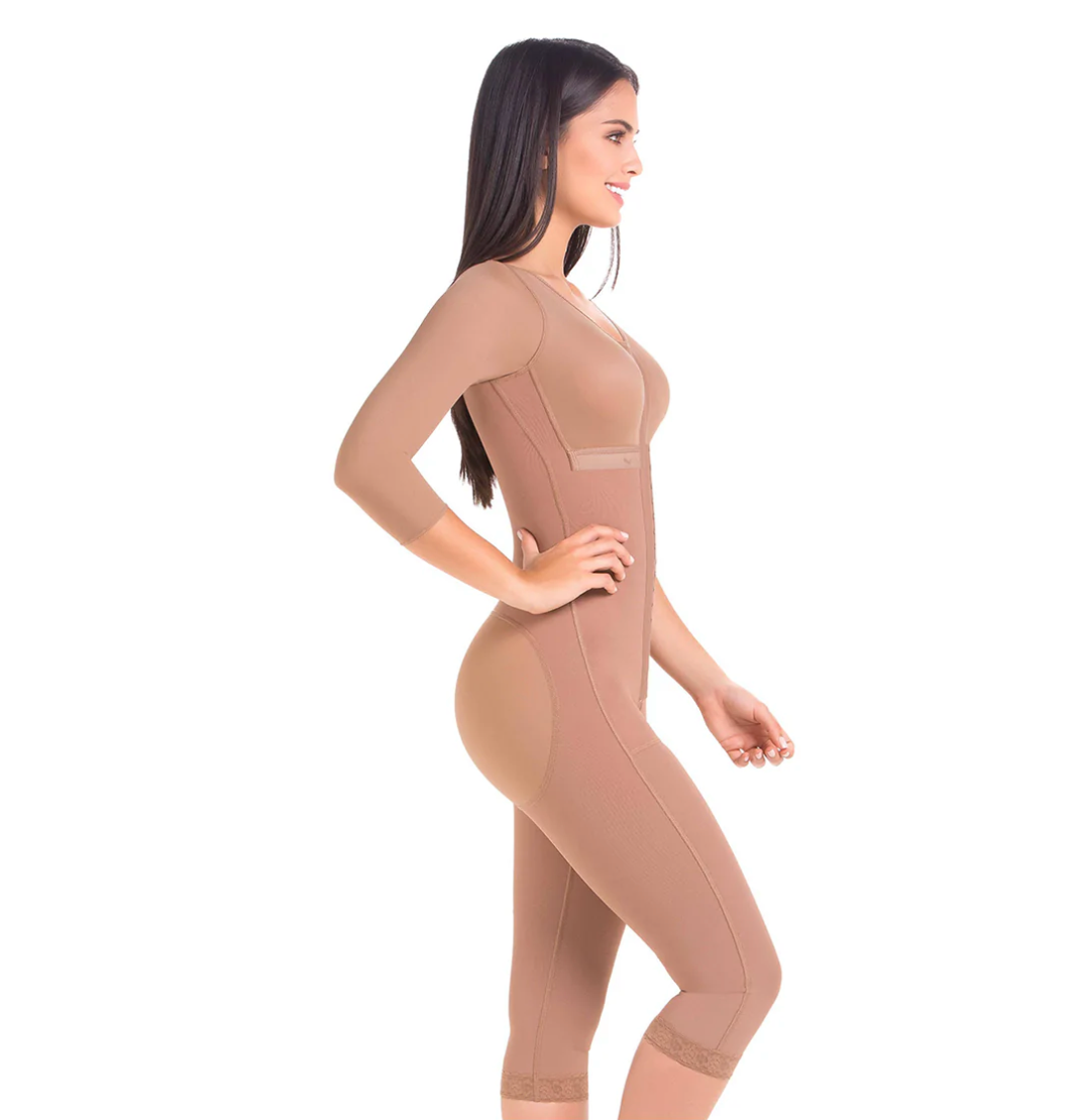  MARIAE RA001 Fajas Colombianas Knee Length Bodysuit