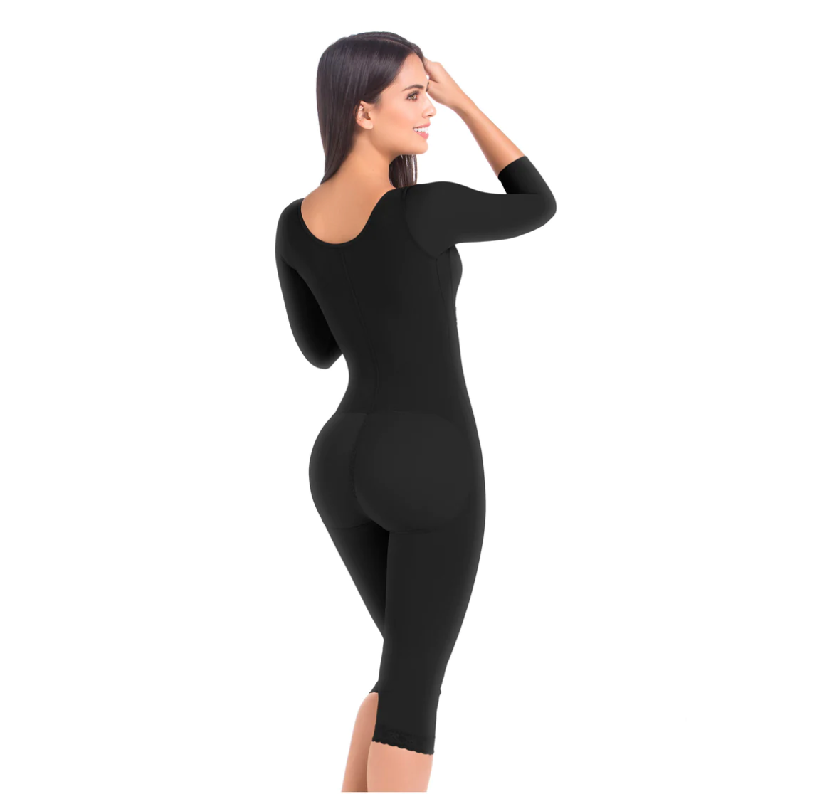 Fajas MariaE 9562 | Post Surgery Full Body Shapewear with Sleeves