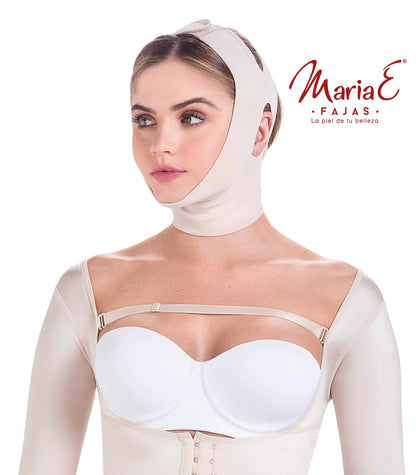 MariaE Fajas REF: 9010 Compression Chin Strap for Women / Mentonera / Powernet