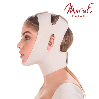 MariaE Fajas REF: 9010 Compression Chin Strap for Women / Mentonera / Powernet