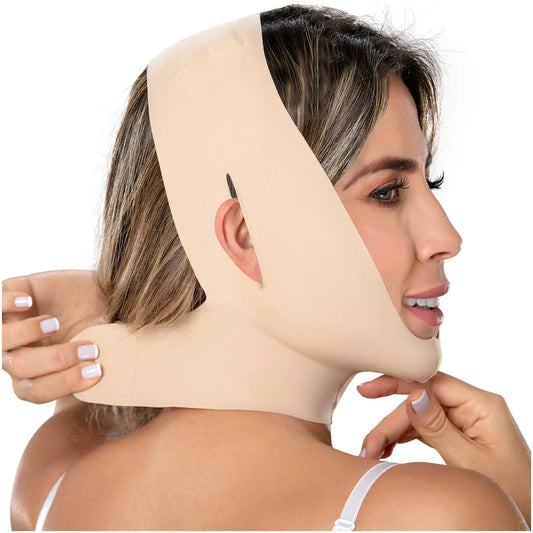 Fajas M&D  0810 Post Surgical Chin Compression Strap for Women
